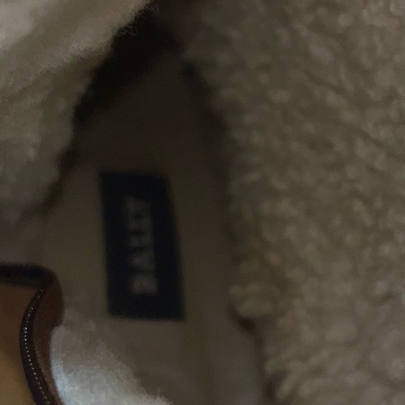 Bally Shearling Suede Booties Heels, Size 7.5, Made in Italy - Picture 9 of 12